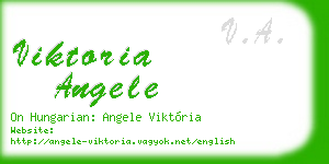 viktoria angele business card